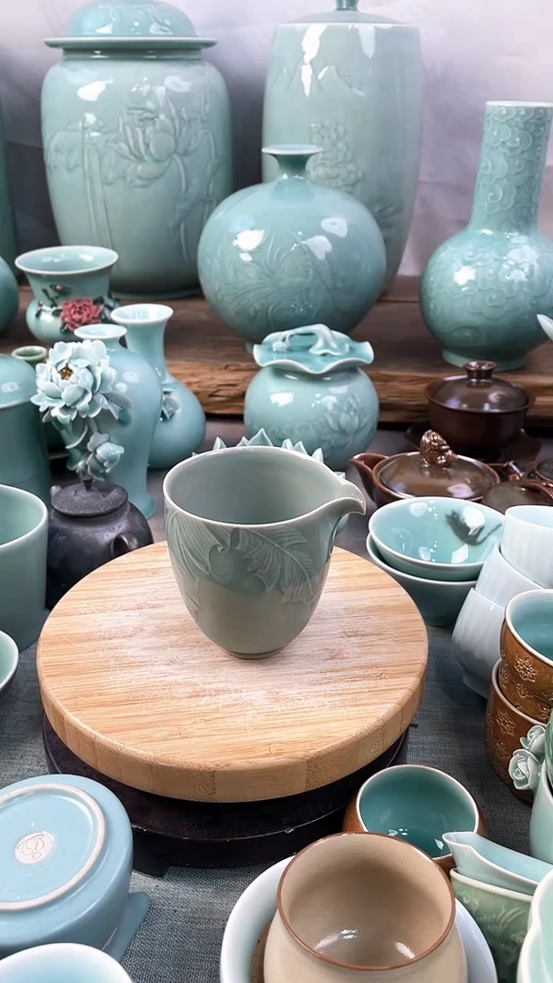 【闪购商品】特价 微瑕 慧仙青瓷