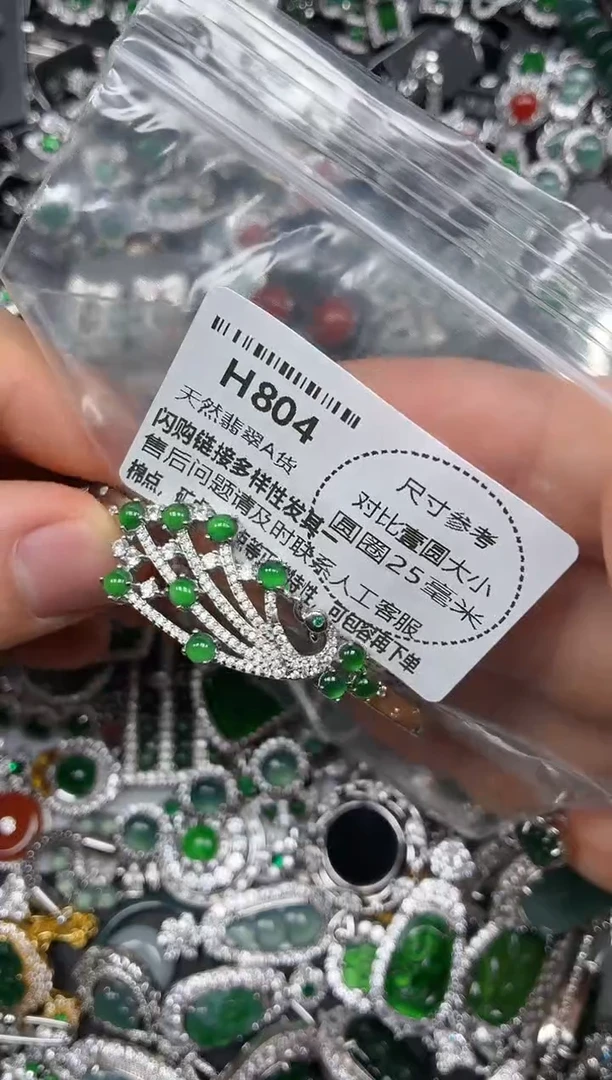 颈饰未镶嵌翡翠H804手镯