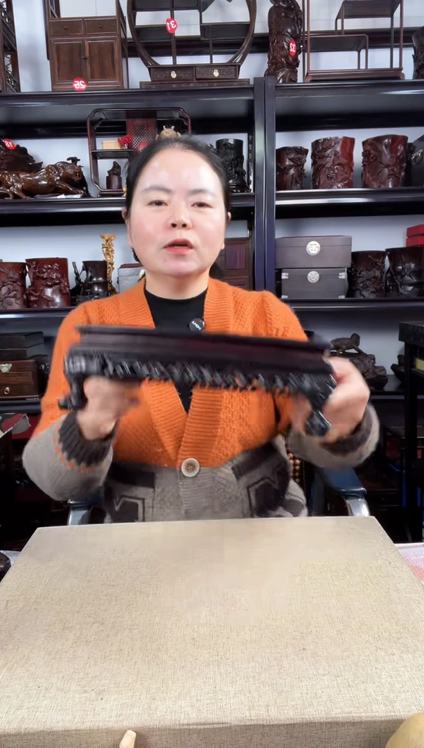 木724瑕疵老李红木工艺品