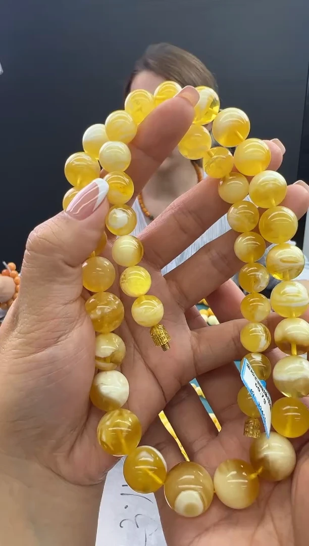 【闪购商品】未镶嵌琥珀颈饰152秒拍号