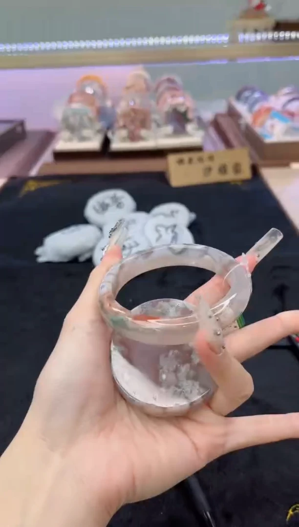 石英质玉手镯未镶嵌61圈口S88954
