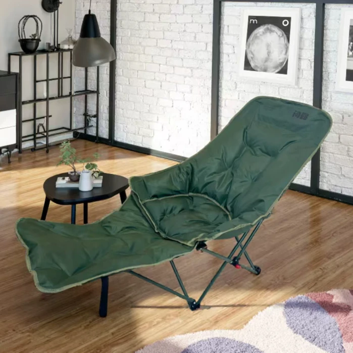 问露躺椅折叠午休户外折叠椅便携式月亮椅办公室午休神器露营椅子