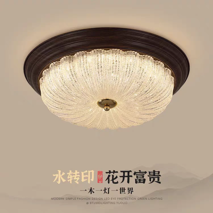 美式吸顶灯复古乡村卧室房间灯具高端简约2025年新款玄关书房灯