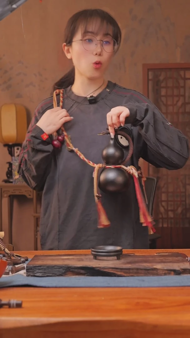 905号链接精品大漆葫芦现货现发[一物一拍]