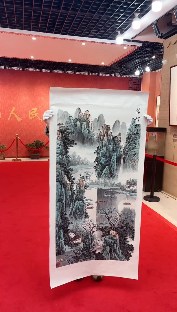 【闪购商品】国画画道一老师手绘作品D52