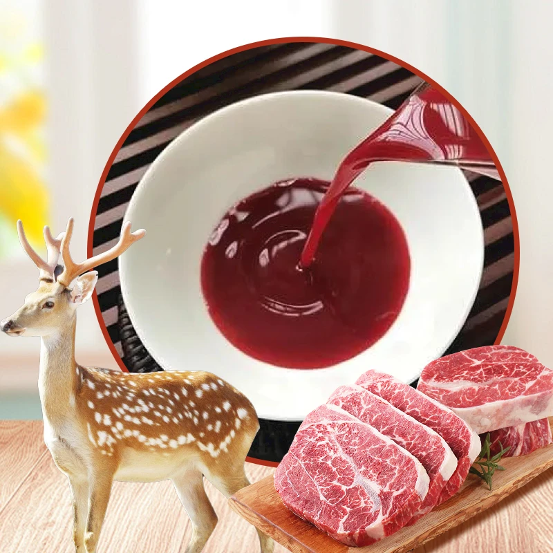 鹿红鹿肉梅花鹿现接鹿红