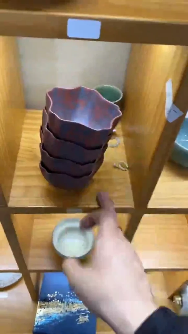 瓷片4个陶瓷茶具茶器