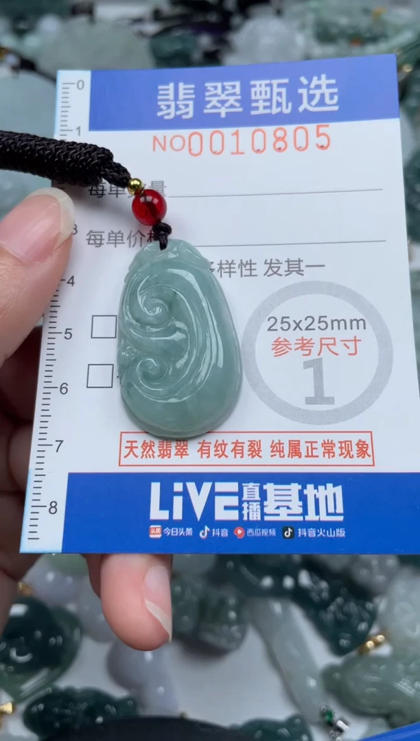 颈饰未镶嵌翡翠10805