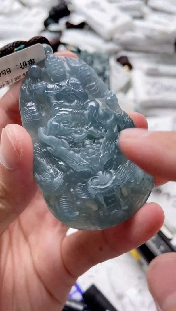 翡翠未镶嵌颈饰8888888888888
