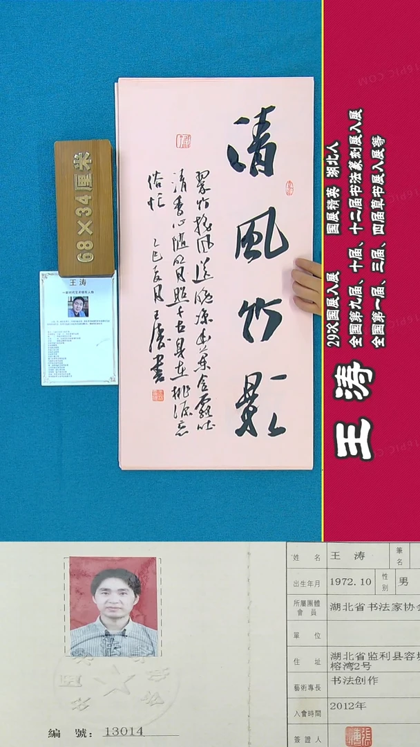 书法209R王涛书法作品