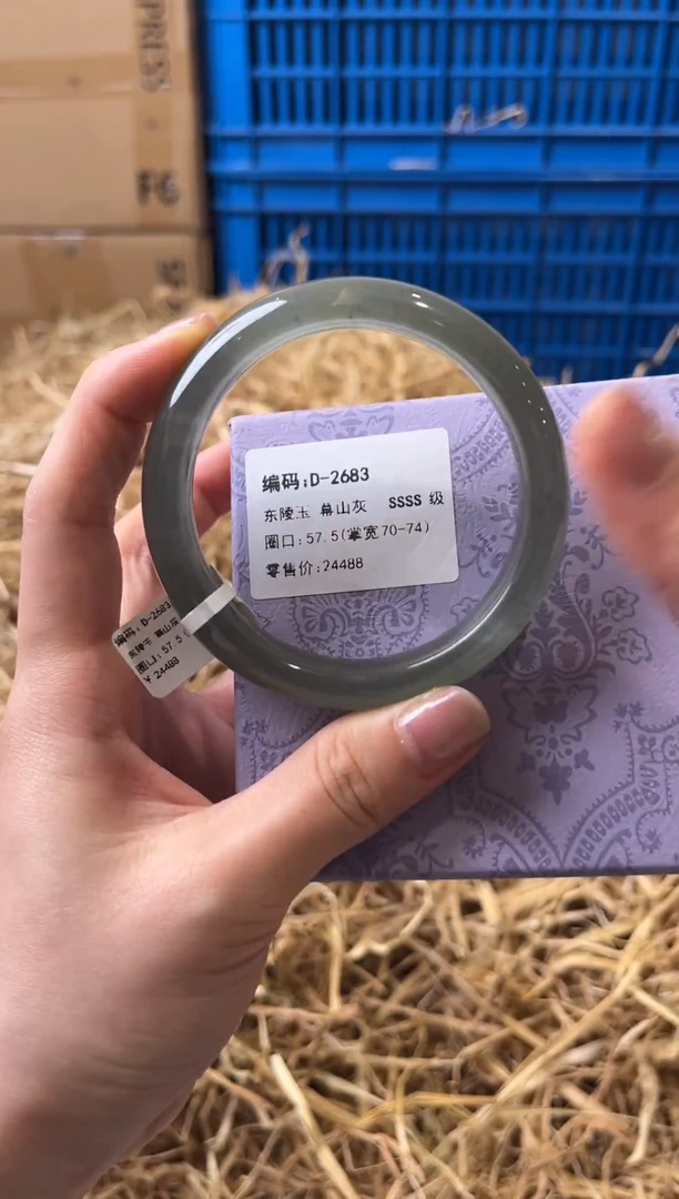 未镶嵌手镯石英质玉D-2683