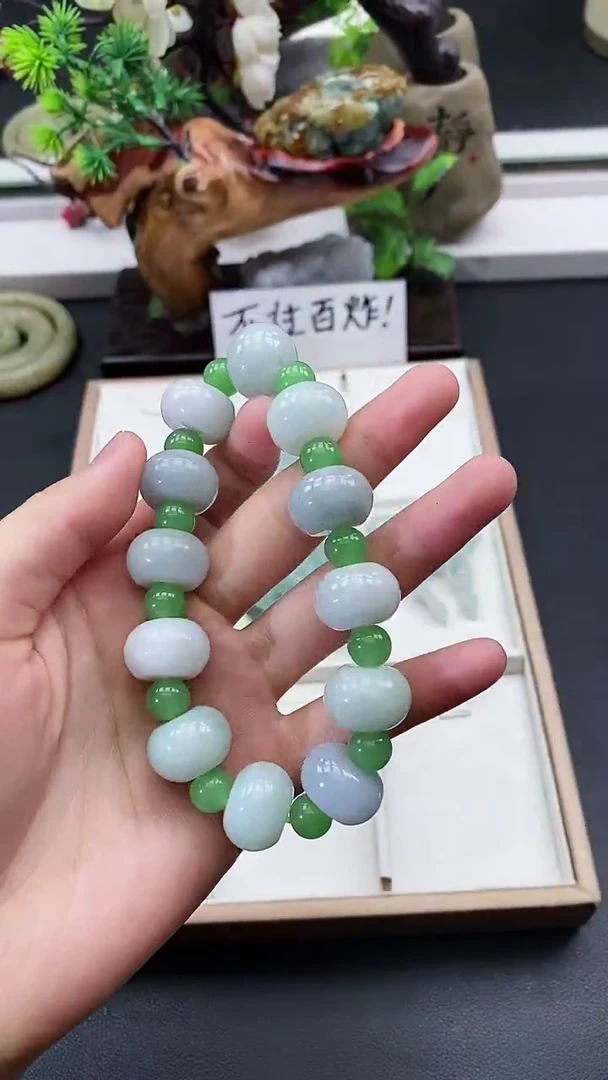 颈饰未镶嵌翡翠天然缅甸A货翡翠
