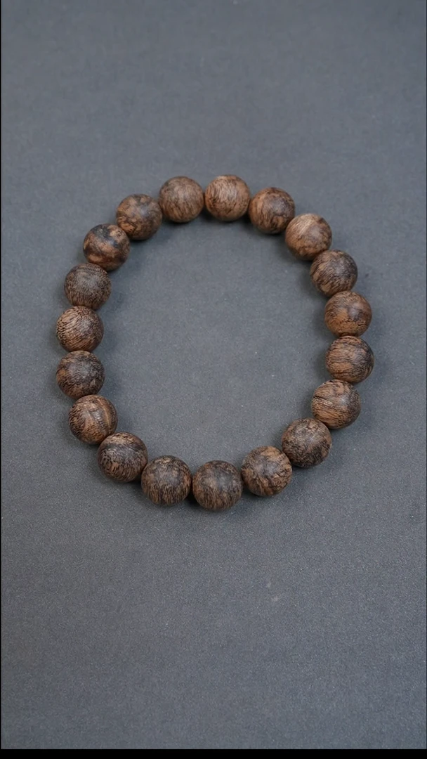 沉香沉香碎屑11mm达拉干老料花珠13.26g