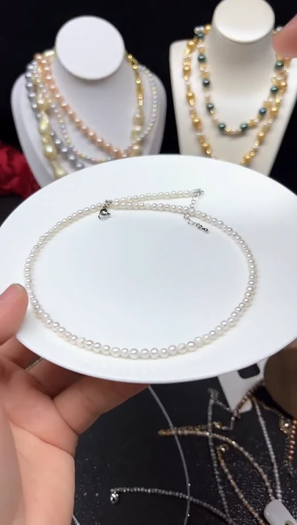 【闪购商品】淡水珍珠颈饰未镶嵌多人