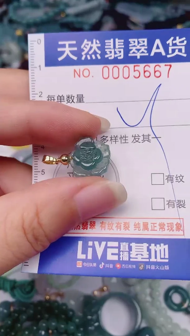 颈饰未镶嵌翡翠00005667