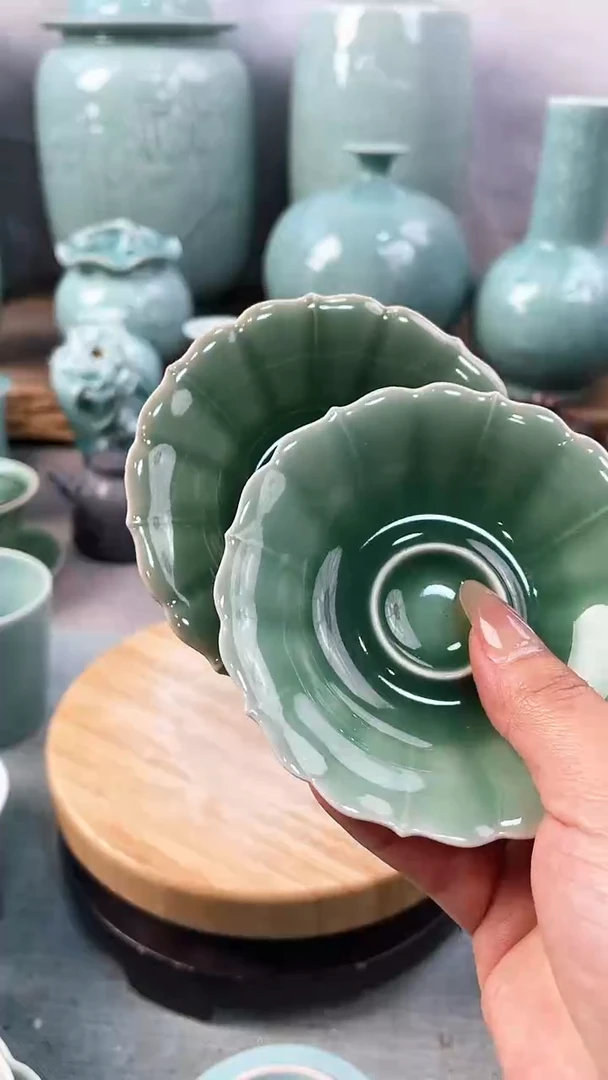 【闪购商品】特价 微瑕 慧仙青瓷