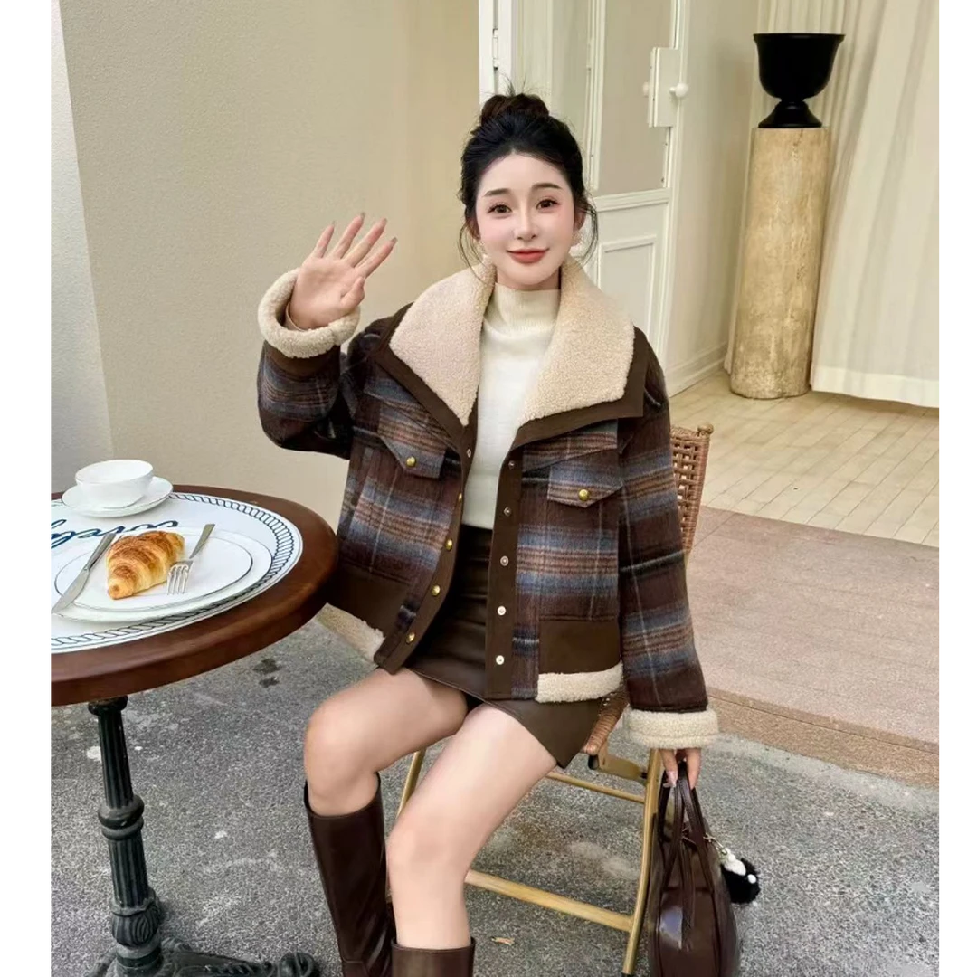 【高端女装】2024新款时尚气质外套HJ-1304