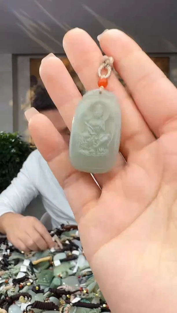 颈饰未镶嵌和田玉拍一发一多样性发货