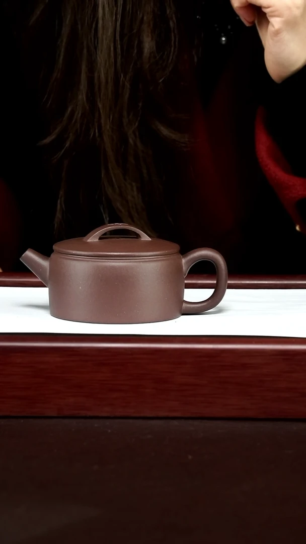 【闪购商品】紫泥茶壶底槽青200毫升