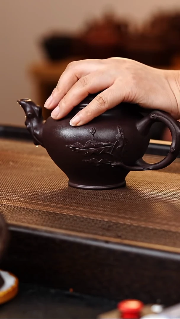 茶杯紫砂原矿紫砂壶