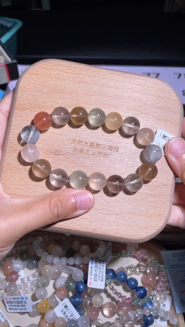水晶手链未镶嵌73 号多样性发货一Y 12+