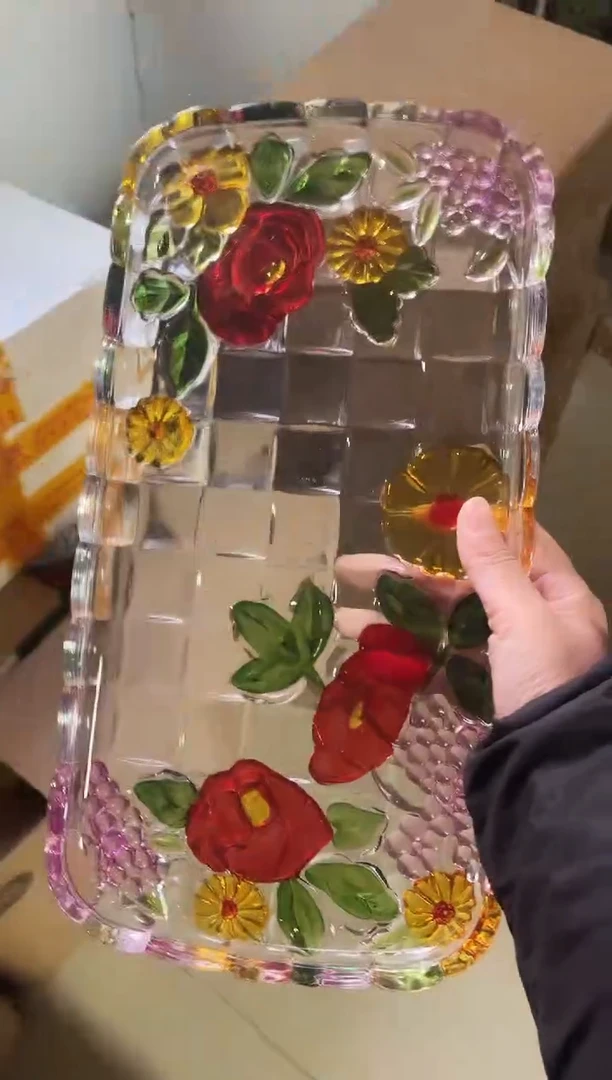 有机玻璃手绘托盘