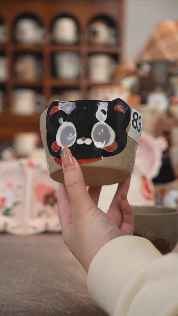 可爱川谷原创陶瓷10.28直播微瑕随机832