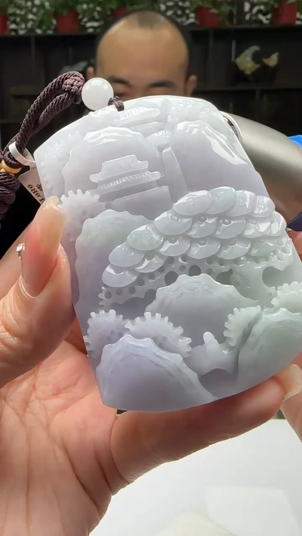 【闪购商品】翡翠颈饰未镶嵌天然翡翠A货吊坠