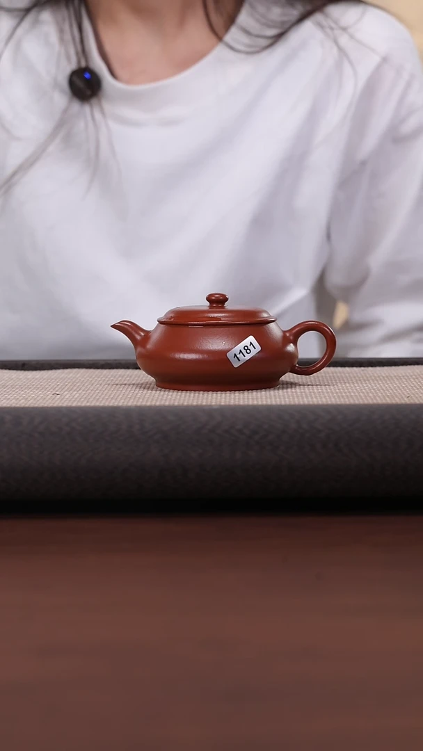 【闪购商品】紫砂茶壶1181 DX 大红袍 明炉 170cc