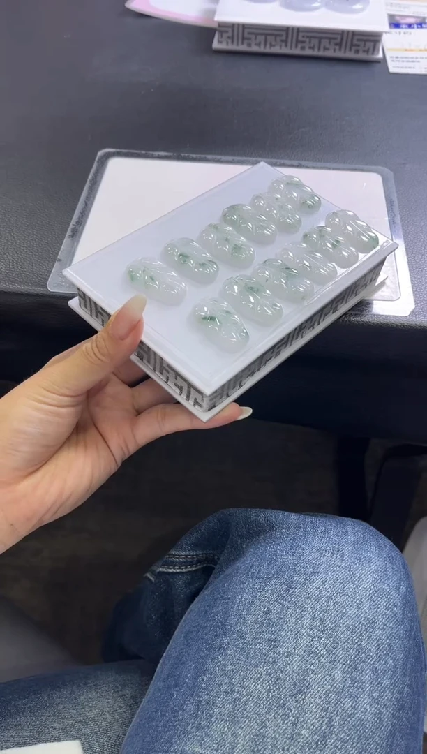 颈饰未镶嵌翡翠K316/多样性发一件/配绳子