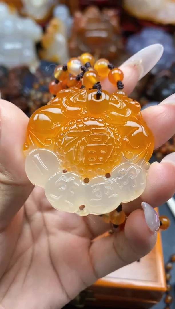 【闪购商品】玛瑙/玉髓颈饰未镶嵌ll