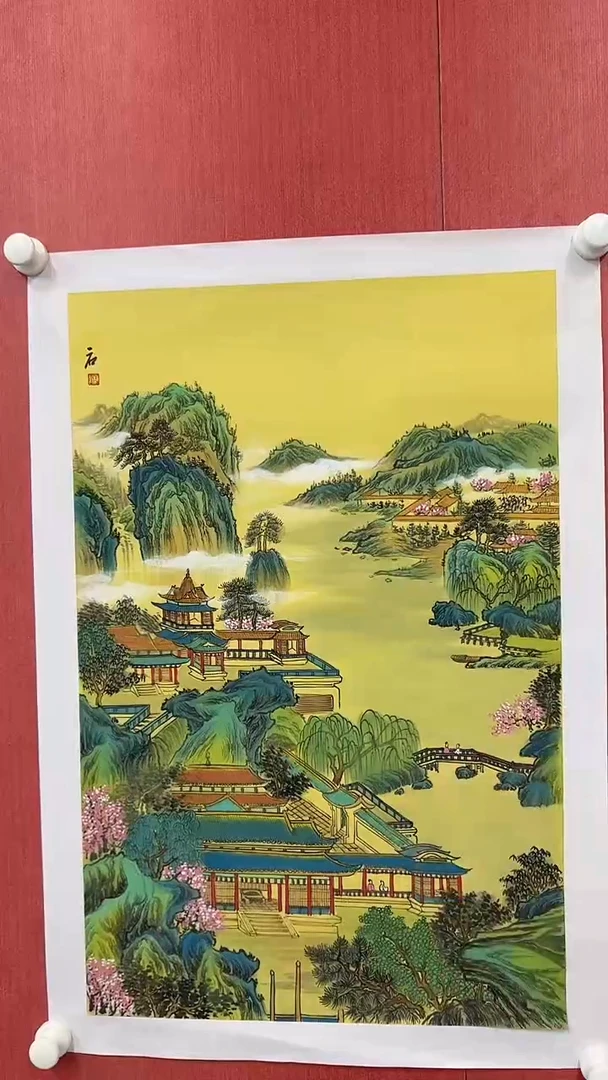 国画周梅生/精品国画/2.7平尺