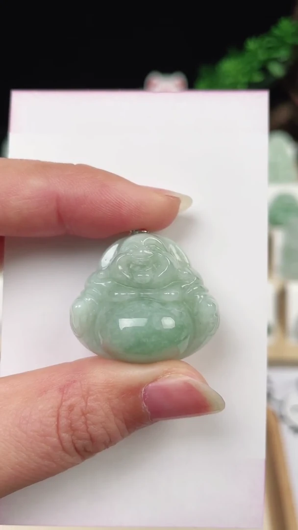 【闪购商品】翡翠颈饰未镶嵌佛公