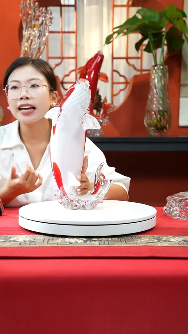 手工艺品琉璃鱼跃龙门秒杀