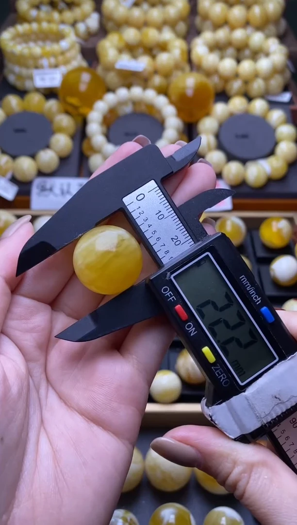 【闪购商品】琥珀裸石未镶嵌大小姐珠宝严选54