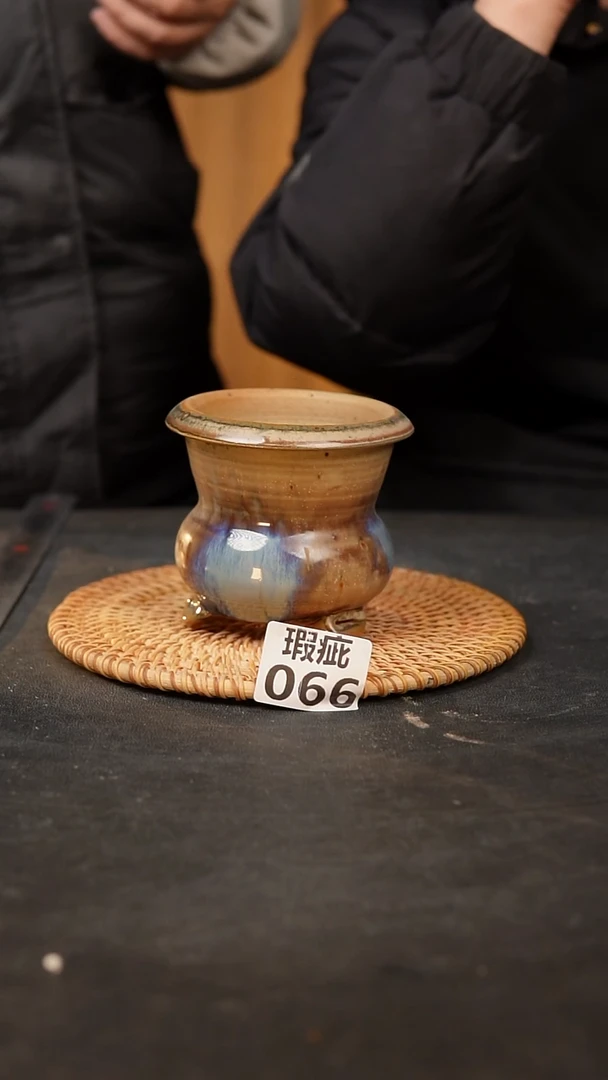【闪购商品】瓷片066泥泥手工花盆口