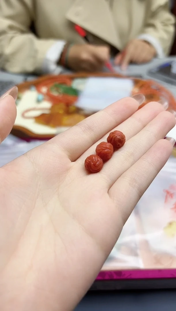 未镶嵌南红玛瑙挂件南红雕花单珠配饰GW多样性发其一