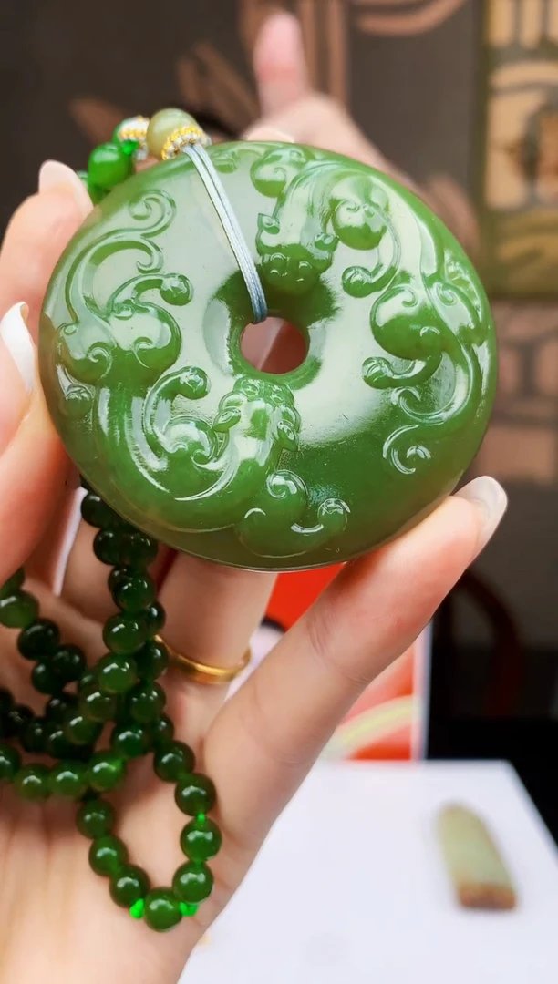 定制和田玉BOSS阳天然和田玉（拍一发一）