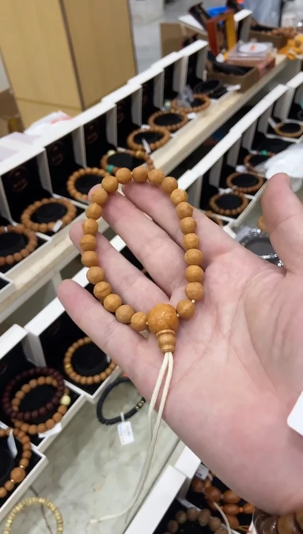 菩提手串/手链猴头雕刻小凤眼手持卡9