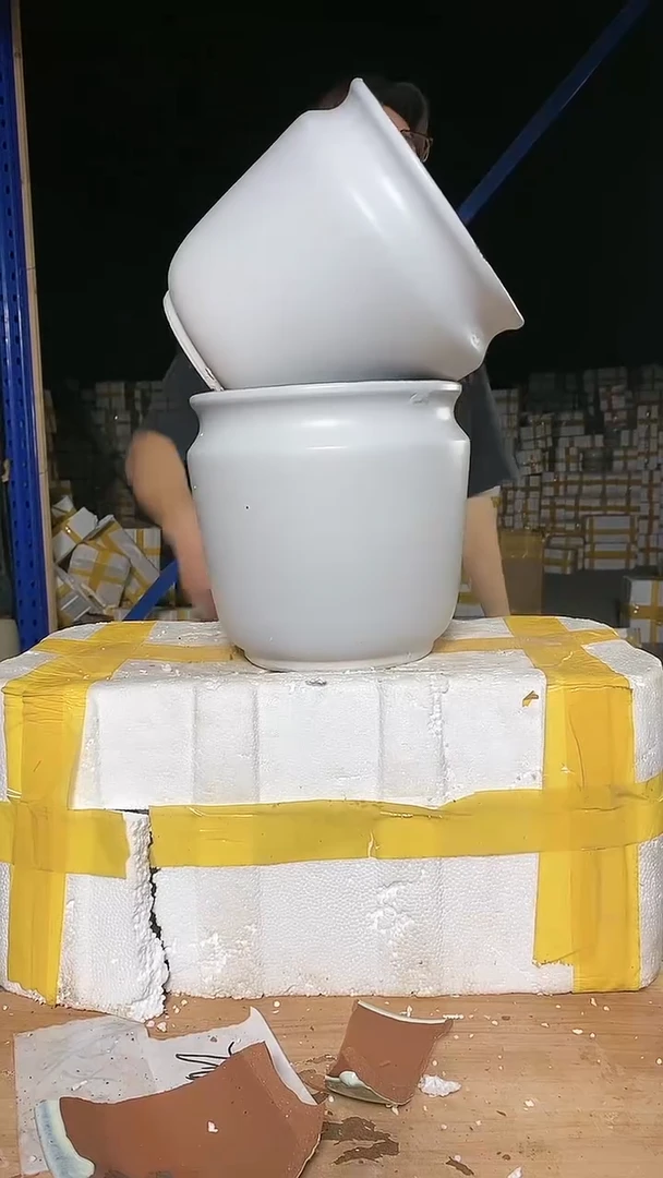 紫砂花盆宜兴紫砂粗陶花盆20*20