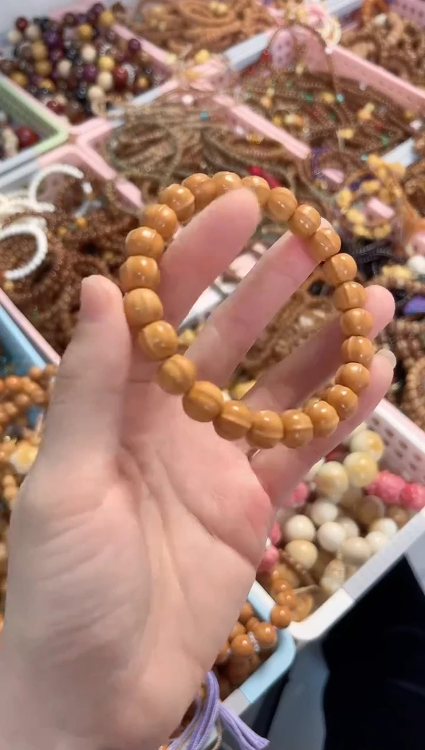 手串菩提根/象牙果猴头鲨鱼背手串11mm 全品（素圈）