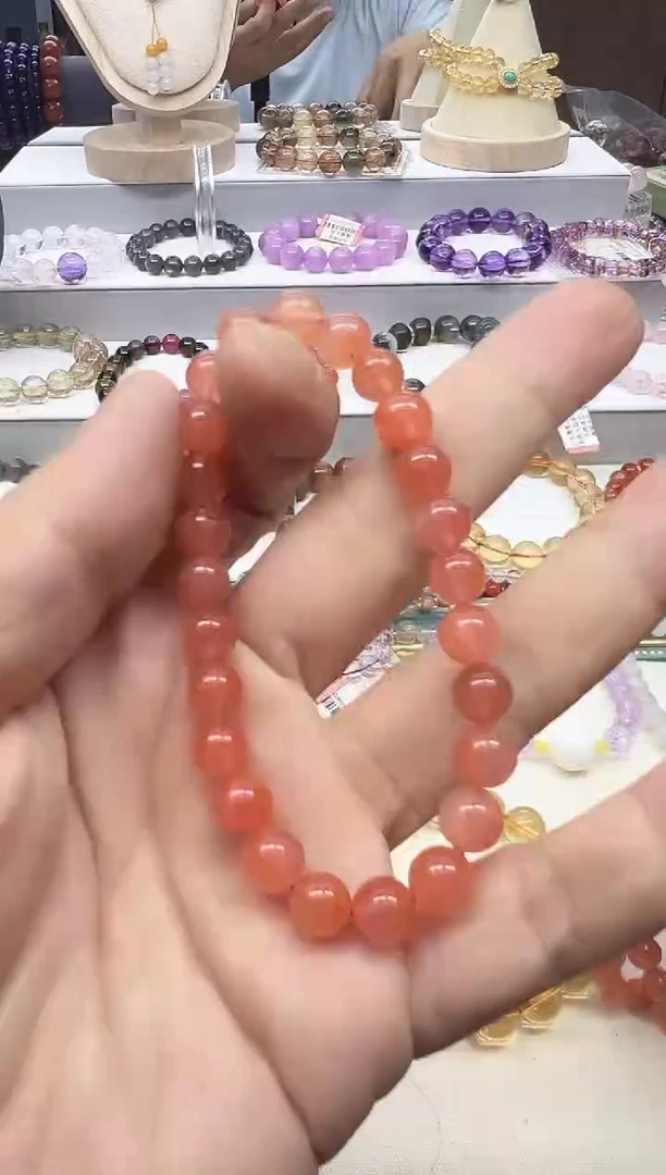 手串未镶嵌南红玛瑙天然南红玛瑙手串8MM