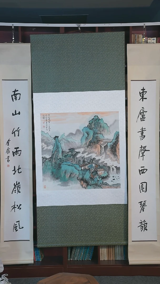 【闪购商品】国画陈墨老师 山水 68*68 lz