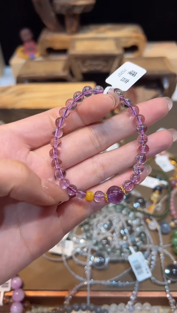 水晶手链未镶嵌手饰@@