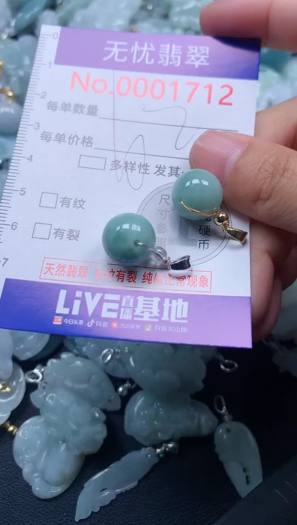 颈饰未镶嵌翡翠1712