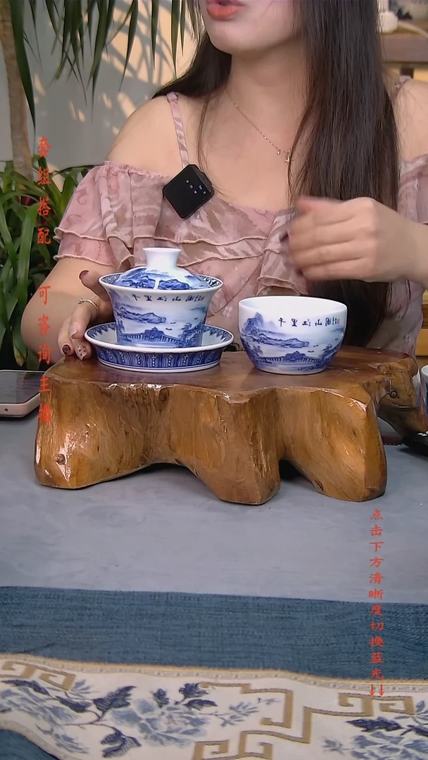 简装家用款2件套 老陶泥开片纹陶瓷茶具