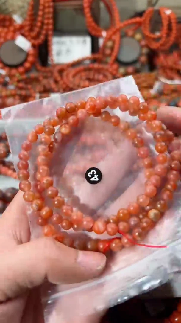 【闪购商品】南红玛瑙手串未镶嵌6+