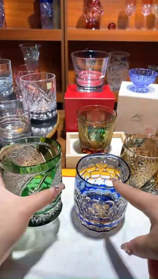 手工艺品玻璃绿色花花水晶