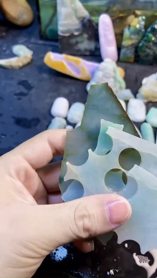 未镶嵌挂件翡翠天然翡翠042