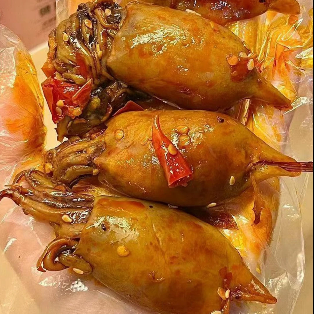 【买10只送10只】带籽鱿鱼仔开袋即食香辣烧烤口味海鲜解馋休闲零食